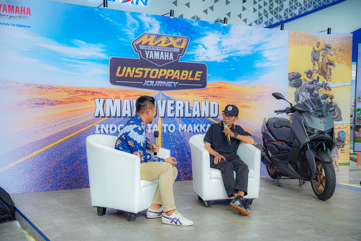 Yamaha MAXI Unstoppable Journey Indonesia To Makkah