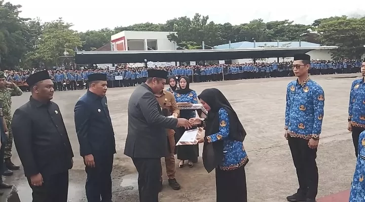 Bupati Maros Resmi Lantik 4.639 ASN P3K Paruh Waktu