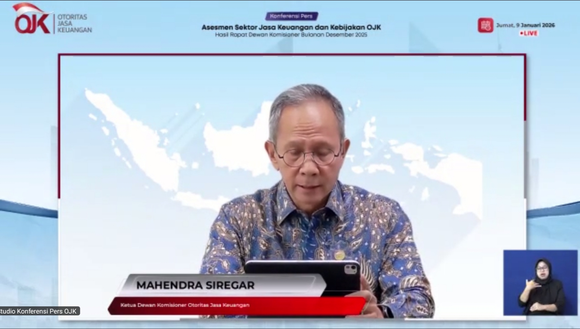 OJK Soroti Perbedaan Arah Kebijakan Bank Sentral Global dan Dampaknya ke Pasar Keuangan