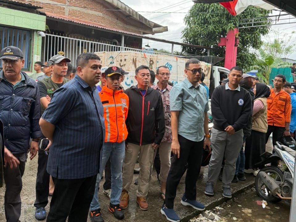Tinjau Banjir di Katimbang, Wali Kota Makassar Cari Solusi Permanen