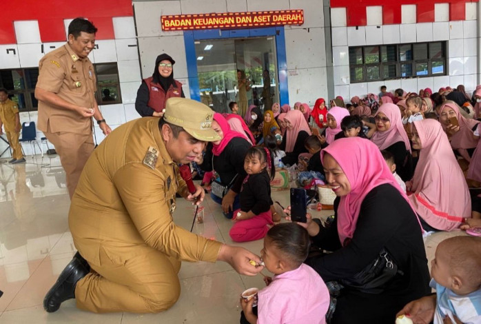 Pemkab Maros Gratiskan BPJS Kesehatan untuk 1.415 Balita Stunting