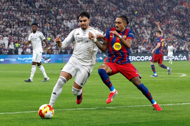 Barcelona Juara Piala Super Spanyol Usai Tekuk Real Madrid 3-2, Raphinha Jadi Pembeda