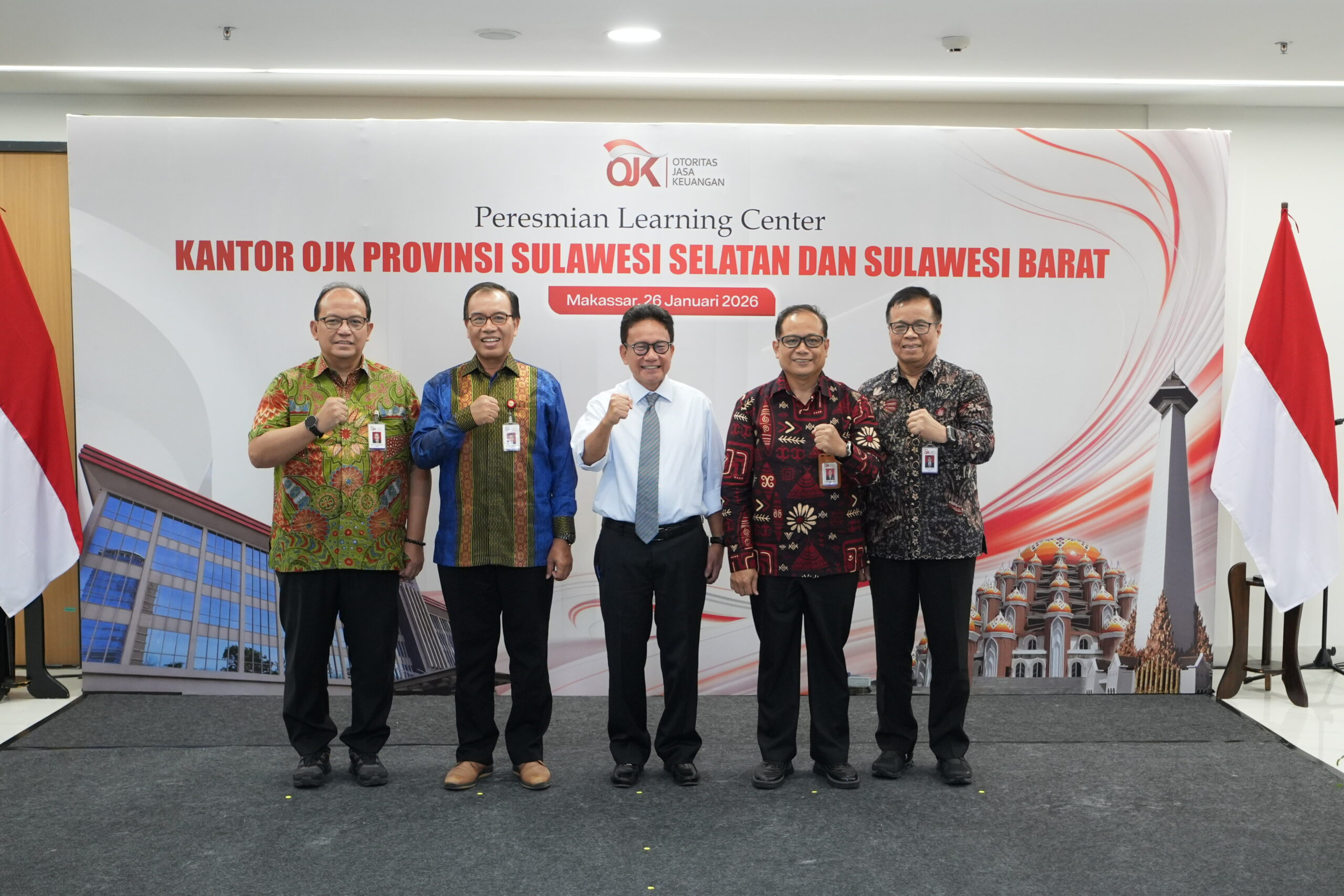 OJK Resmikan Learning Center di Makassar, Perkuat Literasi hingga SDM Sektor Jasa Keuangan