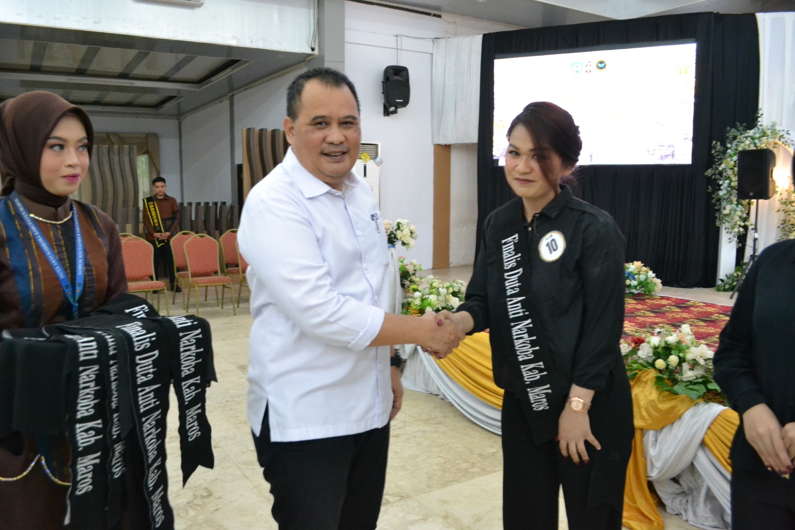 Wabup Maros Buka Grand Final Pemilihan Duta Anti Narkoba 2025