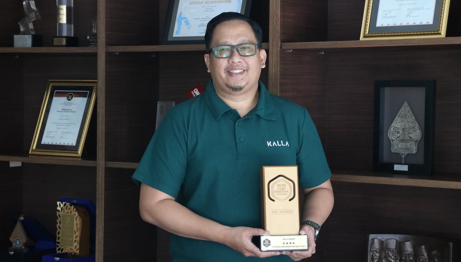 KALLA Raih Dua Penghargaan Nasional TOP DIGITAL Awards 2025