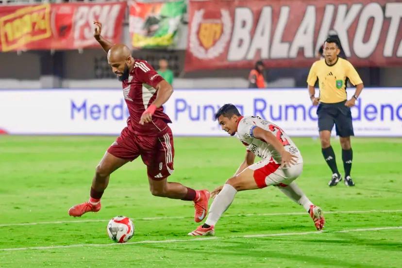 Gol 30 Detik hingga Dua Kartu Merah, Bali United Bungkam PSM di Parepare