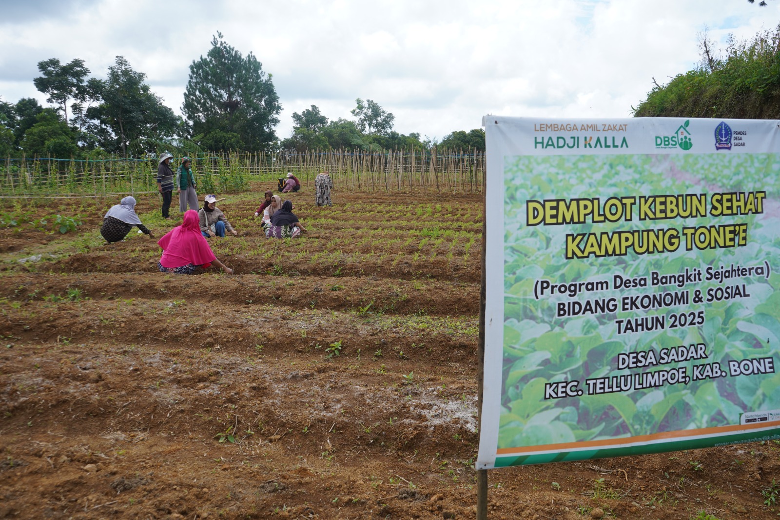 Produktivitas Petani Desa Binaan LAZ Hadji Kalla Naik 60 Persen di 2025