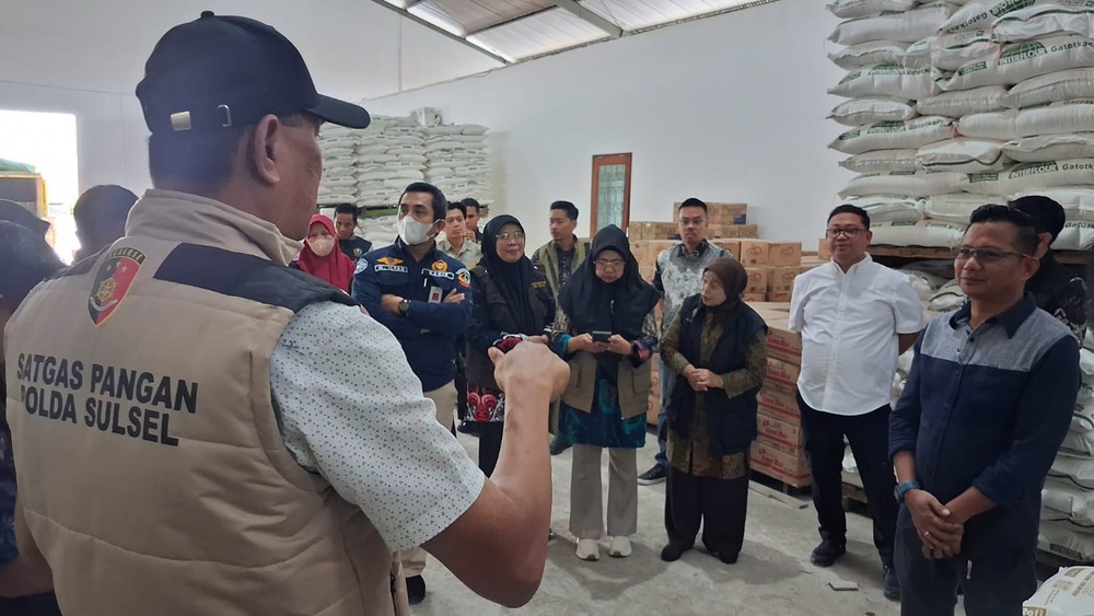 Jelang Ramadan, Satgas Saber dan Bapanas RI Sidak Harga Pangan di Sulsel