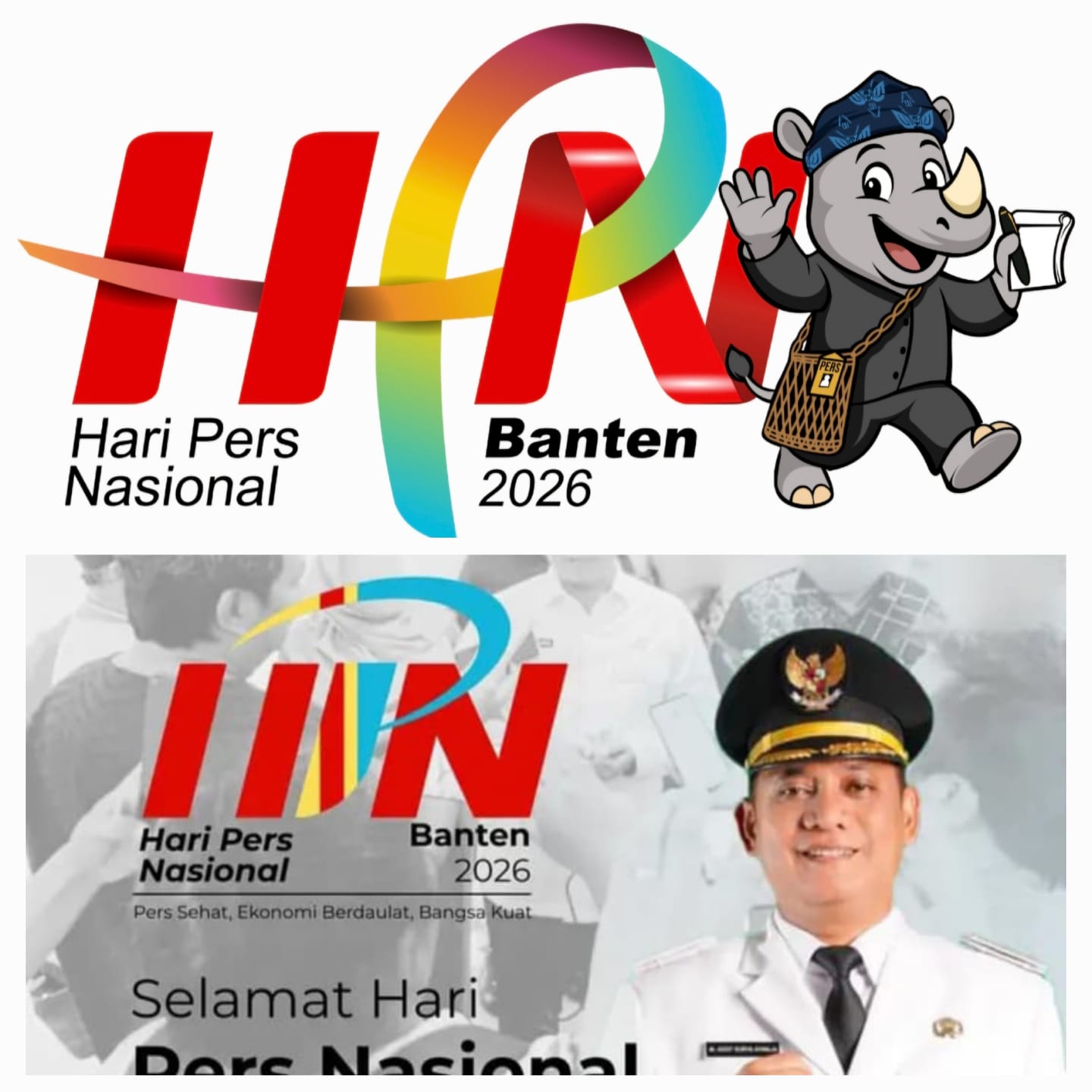 Ketua PWI Bekasi Raya, Ade Muksin Soroti Poster Plt Bupati Bekasi Terkait Logo HPN 2026