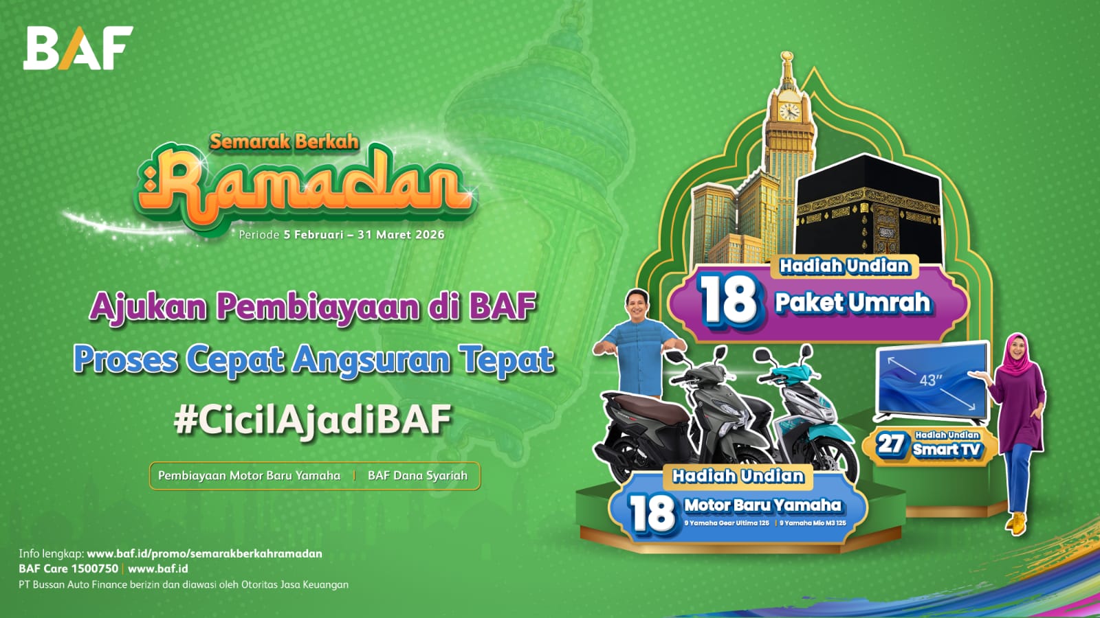 Semarak Berkah Ramadan: Ajukan Pembiayaan BAF, Proses Cepat Angsuran Tepat