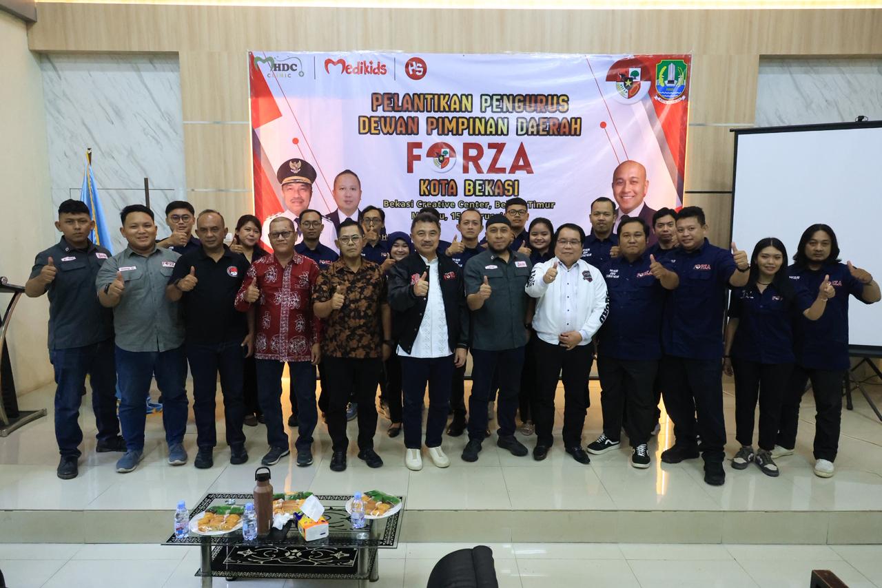Wawali Bekasi Dorong Kolaborasi Anti-Napza Bersama Forza Indonesia