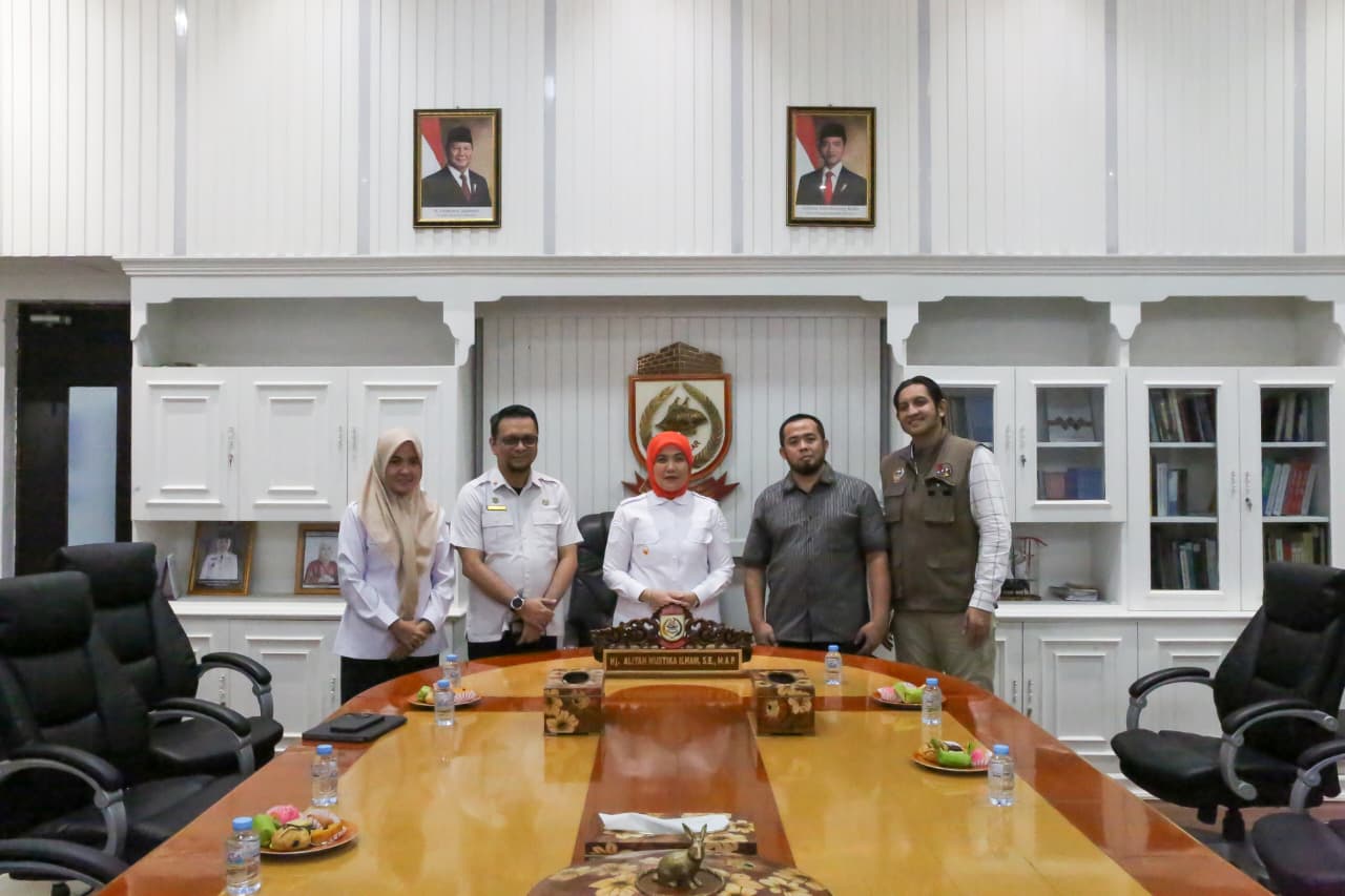 Wakil Wali Kota Makassar, Aliyah Mustika Ilham Menerima Audiensi Himpunan Pengusaha Florist Indonesia (HPFI) Sulawesi Selatan