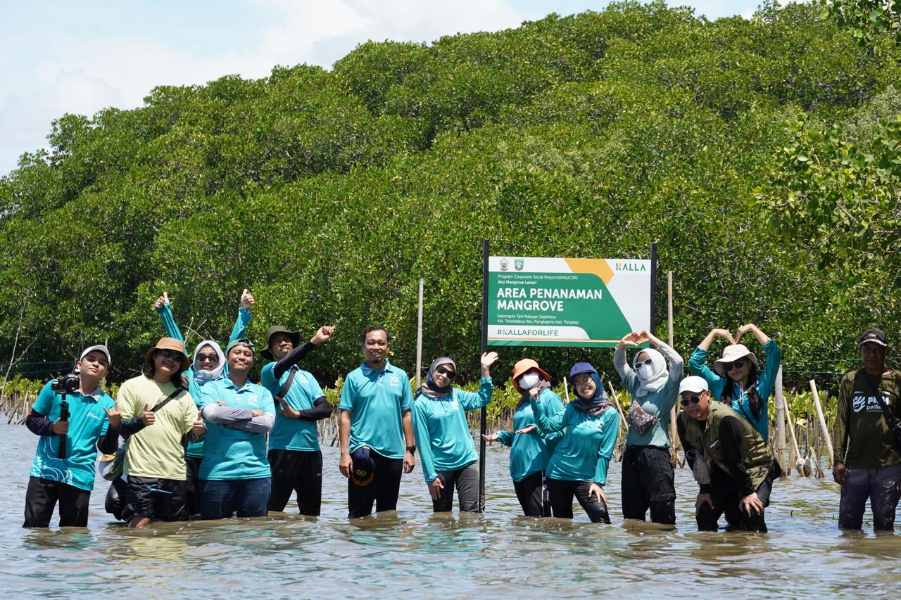 Kantongi SK Bupati Pangkep, Program Mangrove KALLA Naik Status Jadi Kawasan Konservasi