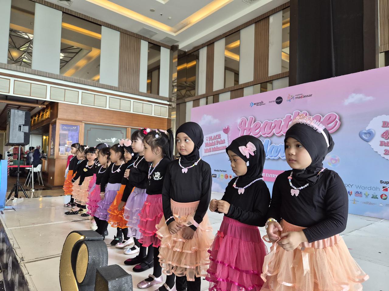 Heartline Market Jadi Ajang Murid TK Athirah Belajar Tampil di Ruang Publik