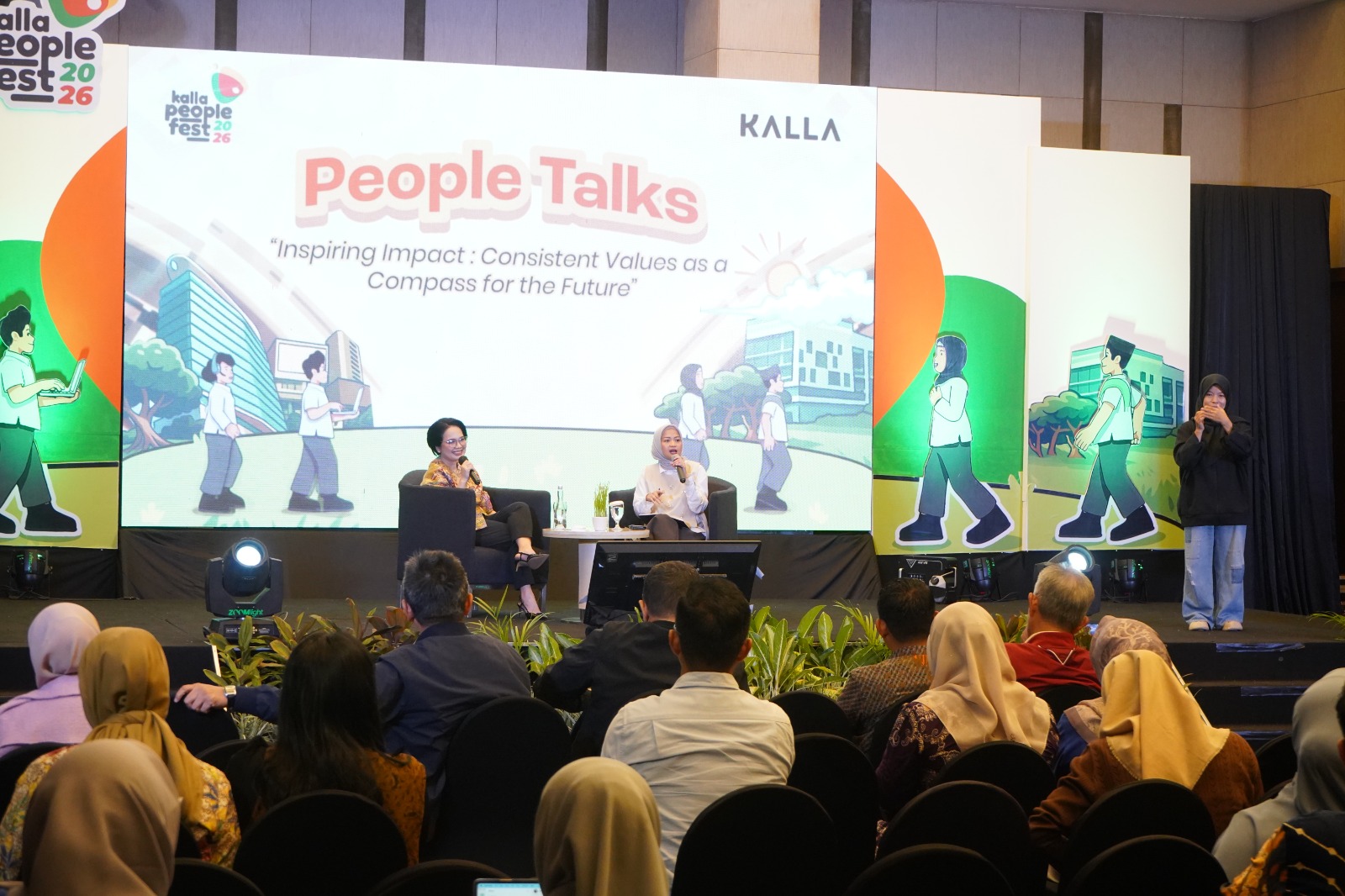 Director Telkom Gaungkan Pentingnya SDM Berintegritas dalam Kalla People Fest 2026