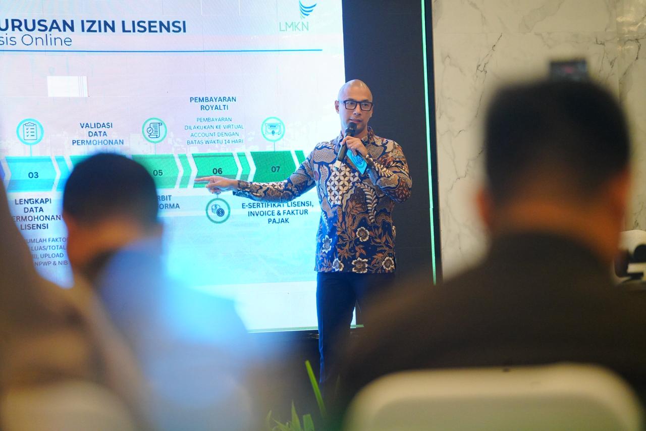 Marcell Siahaan Edukasi Pelaku Usaha Soal Kewajiban Royalti di Makassar