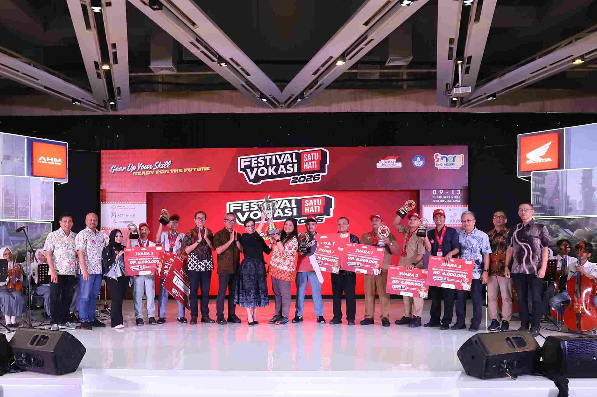 Libatkan 30 Ribu Peserta, AHM Perkuat Link and Match SMK–Industri Lewat FeVoSH 2026