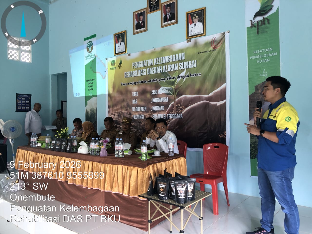Wujudkan Tambang Berkelanjutan, PT BKU Hijaukan 300 Hektar DAS Konaweha dengan Kopi
