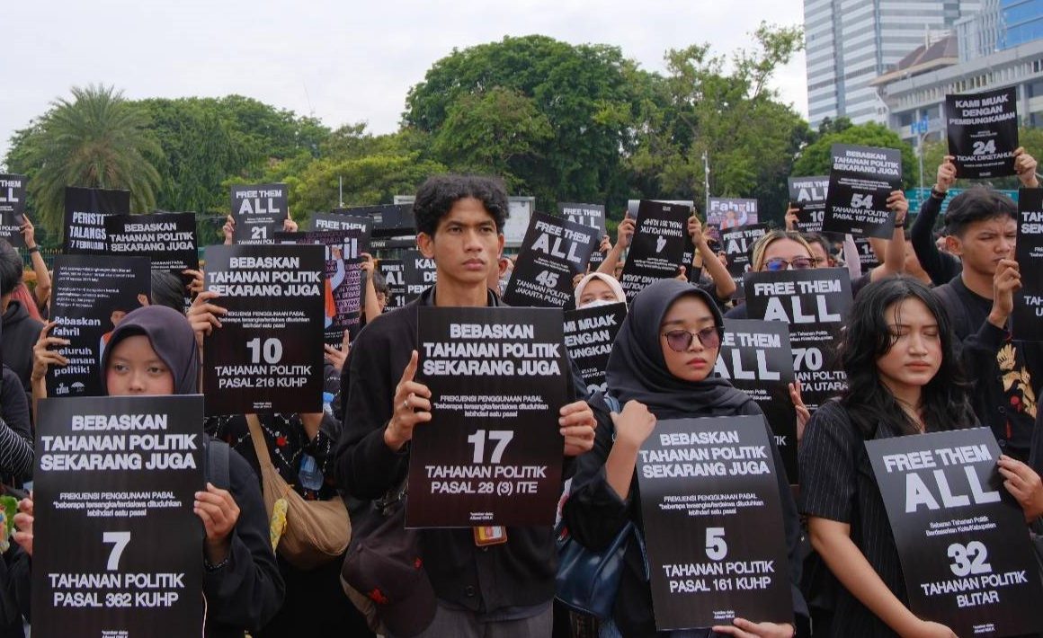 Aktivis Ditangkap Kembali Usai Bebas, Amnesty: Melanggar Asas Keadilan