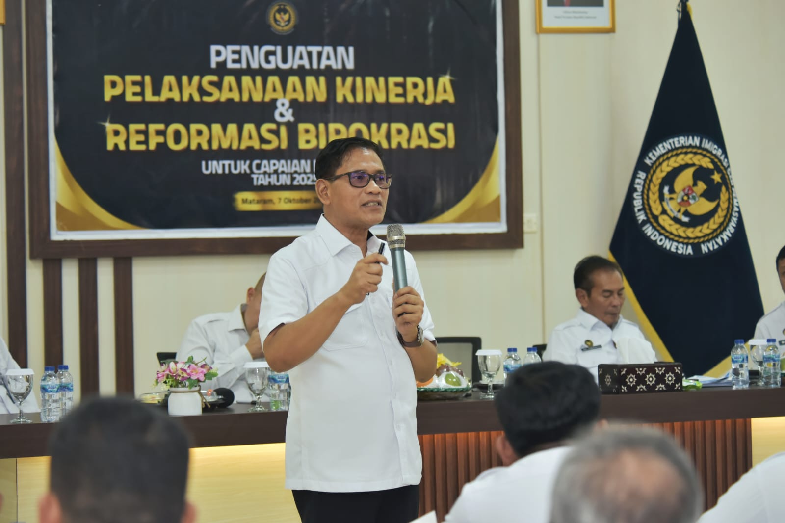 Staf Khusus Menteri Imigrasi dan Pemasyarakatan, Ir. H. Abdullah Rasyid, M.E.