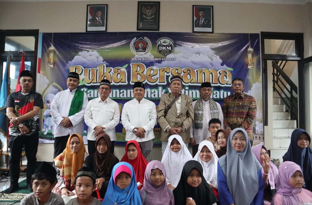 PWI Bekasi Raya Gelar Buka Puasa Bersama dan Santuni Anak Yatim