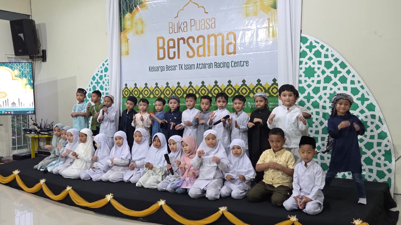 Buka Puasa Bersama TK Islam Athirah Racing Centre, Ajang Tanamkan Nilai Iman Sejak Dini