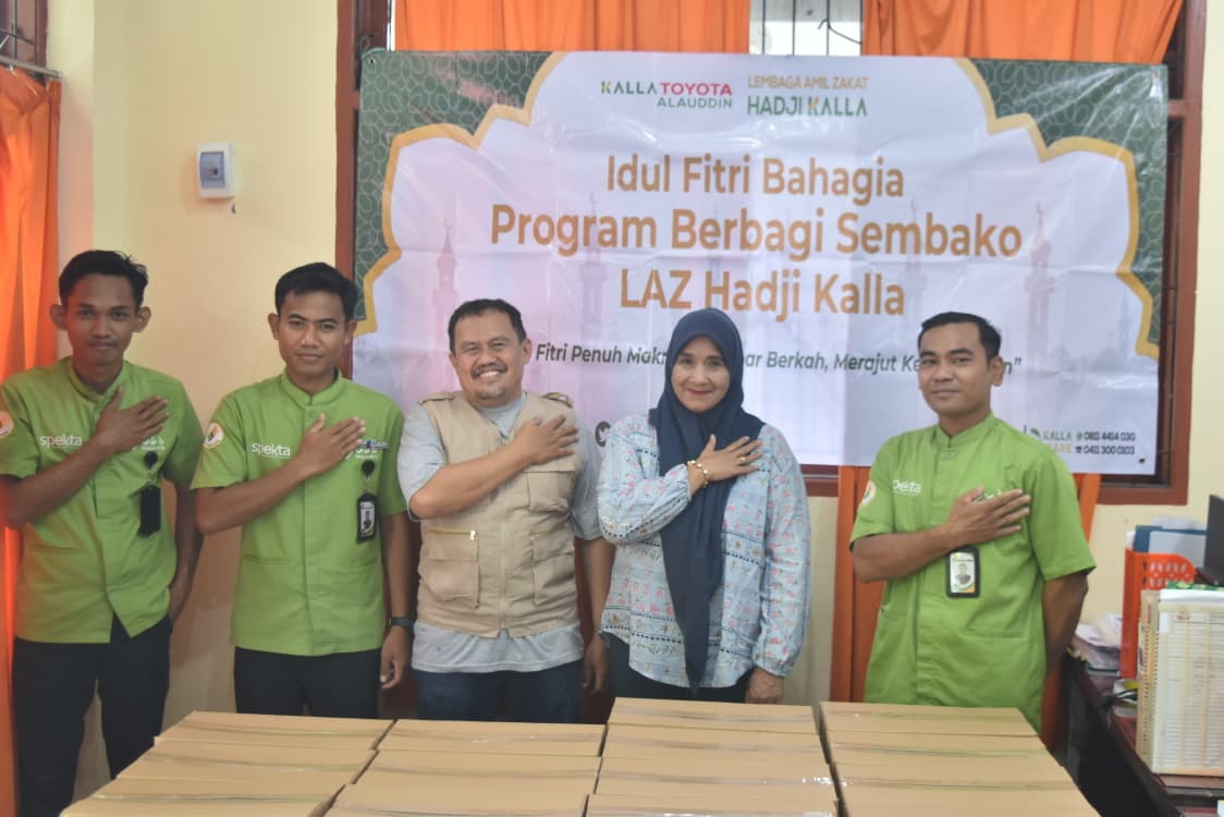 LAZ Hadji Kalla Salurkan Ribuan Paket Sembako ke 23 Daerah di Empat Provinsi