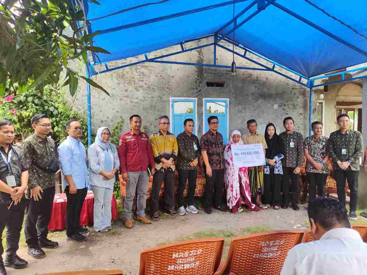 BPJS Ketenagakerjaan Salurkan Santunan Korban Kebakaran di Paduppa Resort Bulukumba