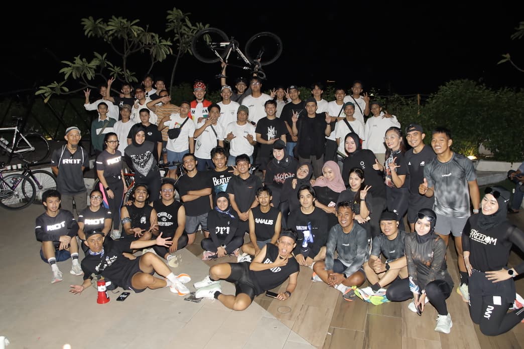 100 Peserta Ramaikan Social Sunset Ramadhan Ride and Run di NIPAH PARK