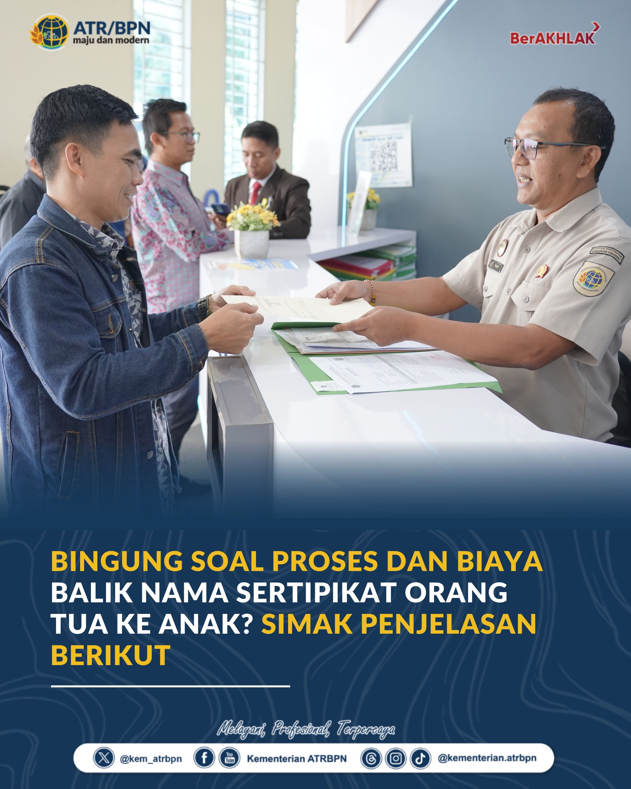 Bingung Soal Proses dan Biaya Balik Nama Sertipikat Orang Tua ke Anak? Simak Penjelasan Berikut !