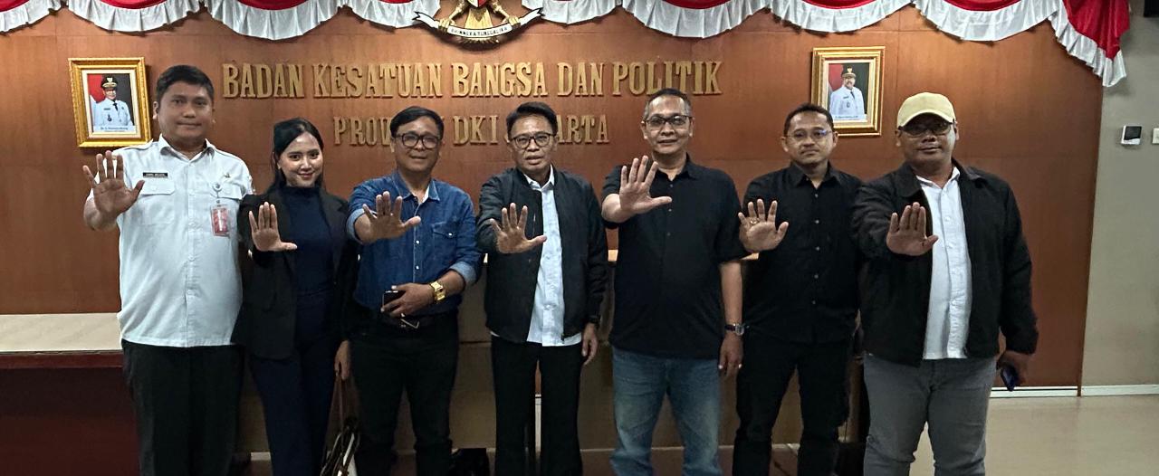 JMSI DKI Jakarta Audiensi ke Kesbangpol, Bahas Agenda Pelantikan
