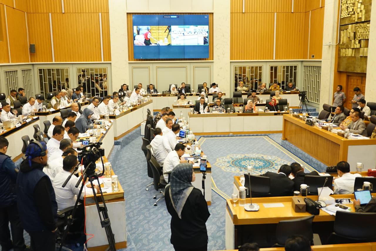 Rapat Kerja Komisi IV DPR RI Bersama Kementerian Pertanian