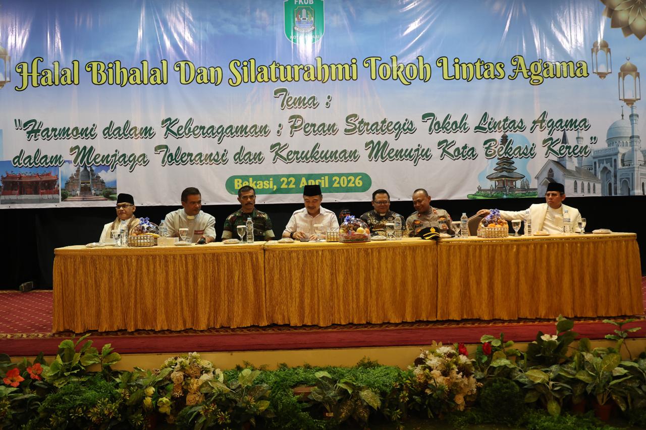 Wawali Bekasi Apresiasi Tokoh Lintas Agama dalam Menjaga Kerukunan