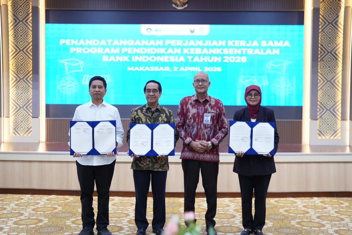 Unhas Kantongi Kuota Terbesar Beasiswa Bank Indonesia 2026