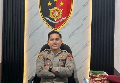 IPDA Faisal SR Resmi Jabat Kapolsek Sukamaju, Berikut Profilnya!