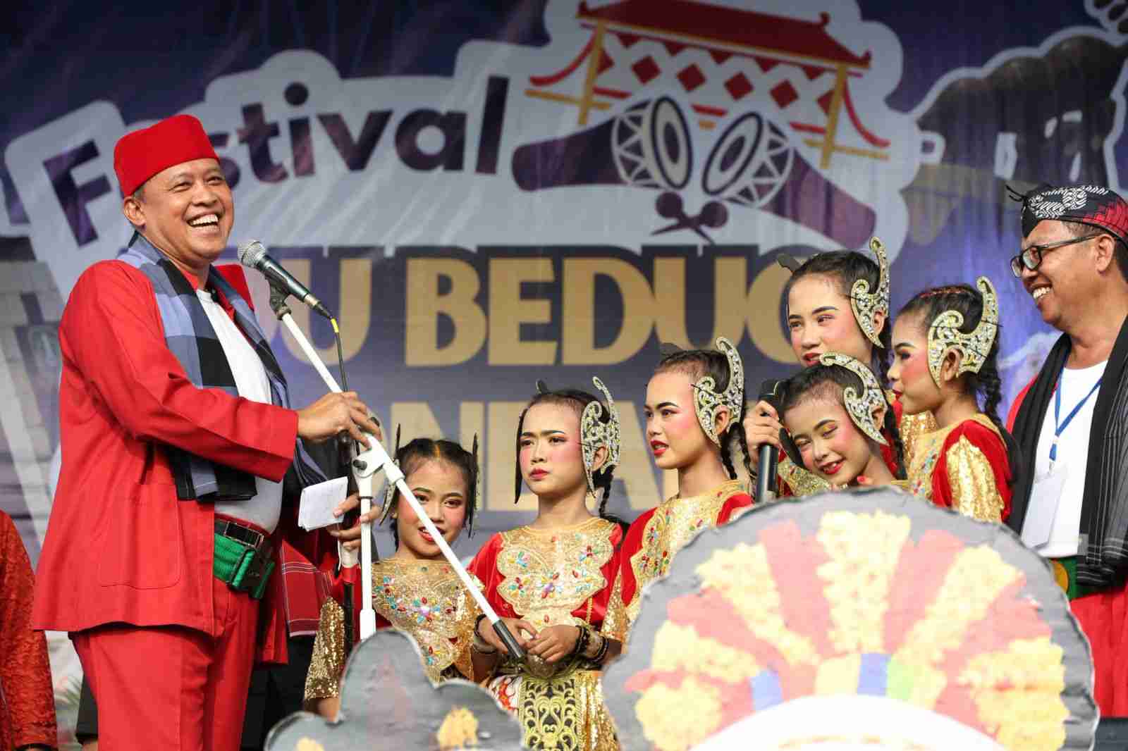 Festival Adu Bedug Mustika Jaya Diserbu Ribuan Warga, Tri Adhianto Dorong Pelestarian Budaya