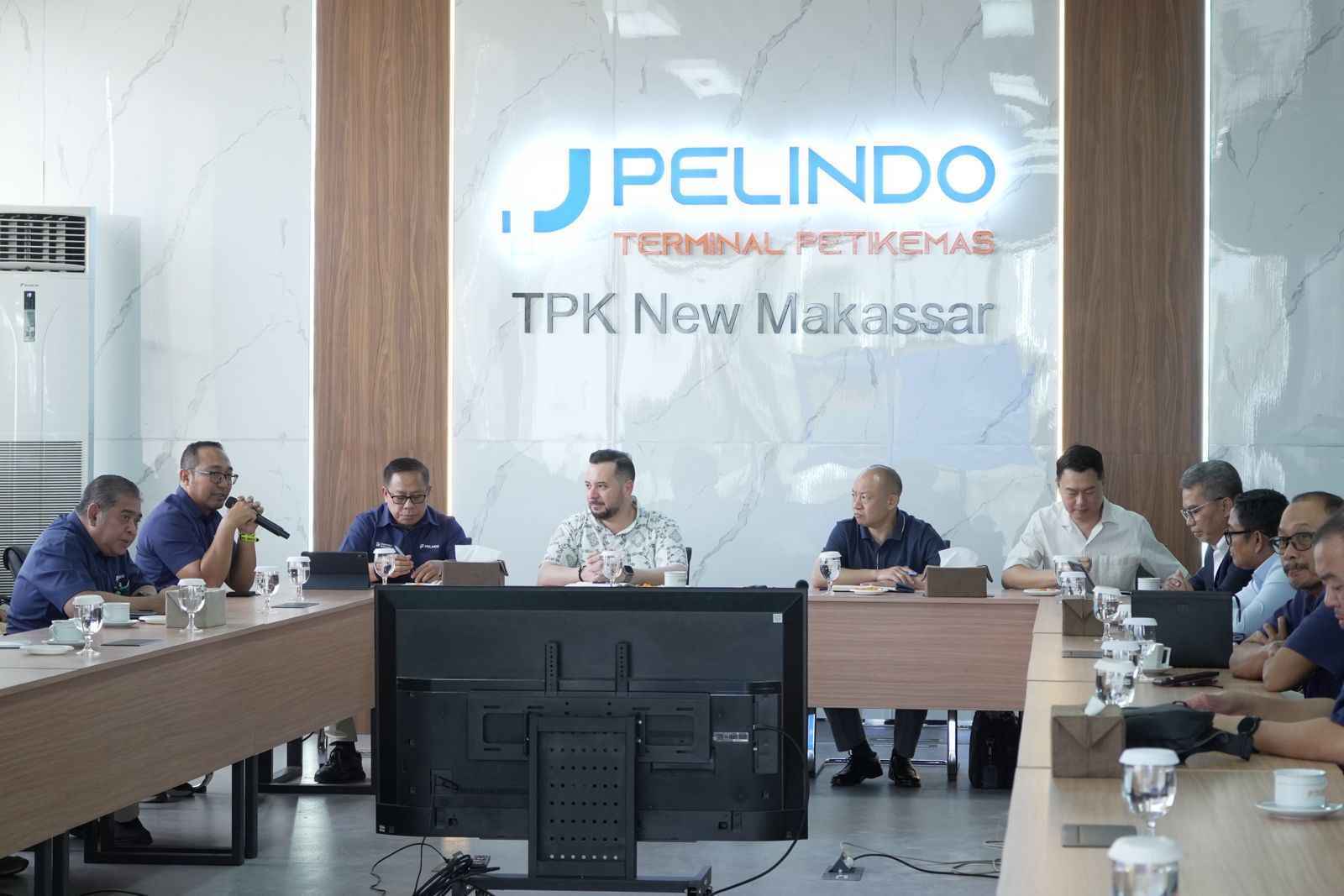 Tinjau MNP, Investor Abu Dhabi Jajaki Kolaborasi Hub Logistik Indonesia Timur