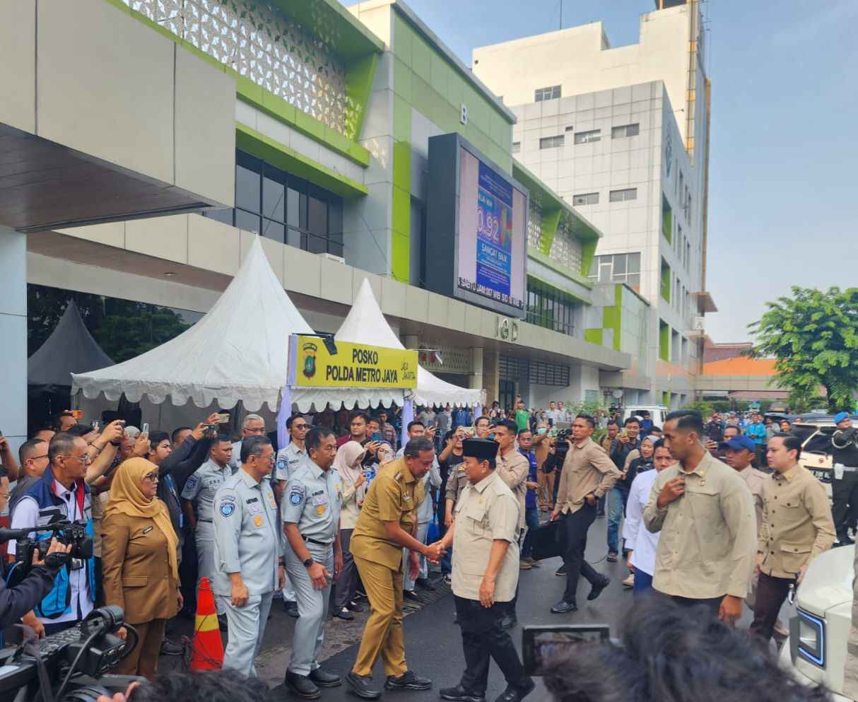 Prabowo Jenguk Korban Tabrakan KA Bekasi, Wali Kota Pastikan Penanganan Maksimal