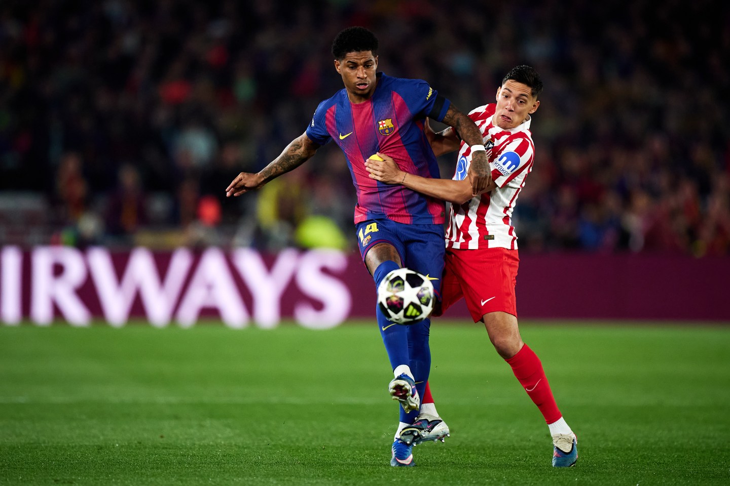 Diwarnai Kartu Merah Cubarsi, Atletico Bungkam Barcelona 0-2 di Camp Nou