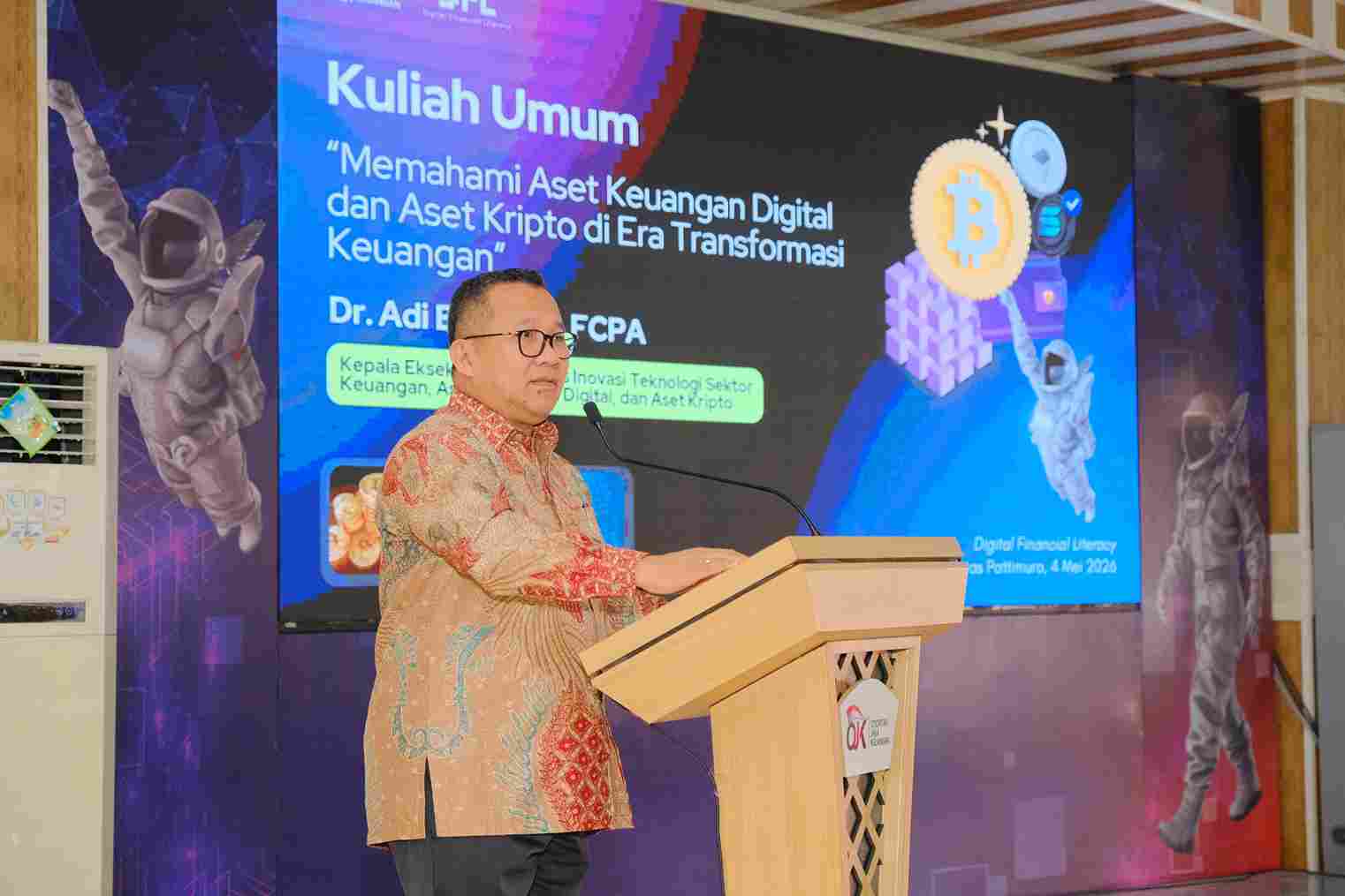 OJK Ajak Mahasiswa Kritis dan Bijak Pahami Aset Kripto
