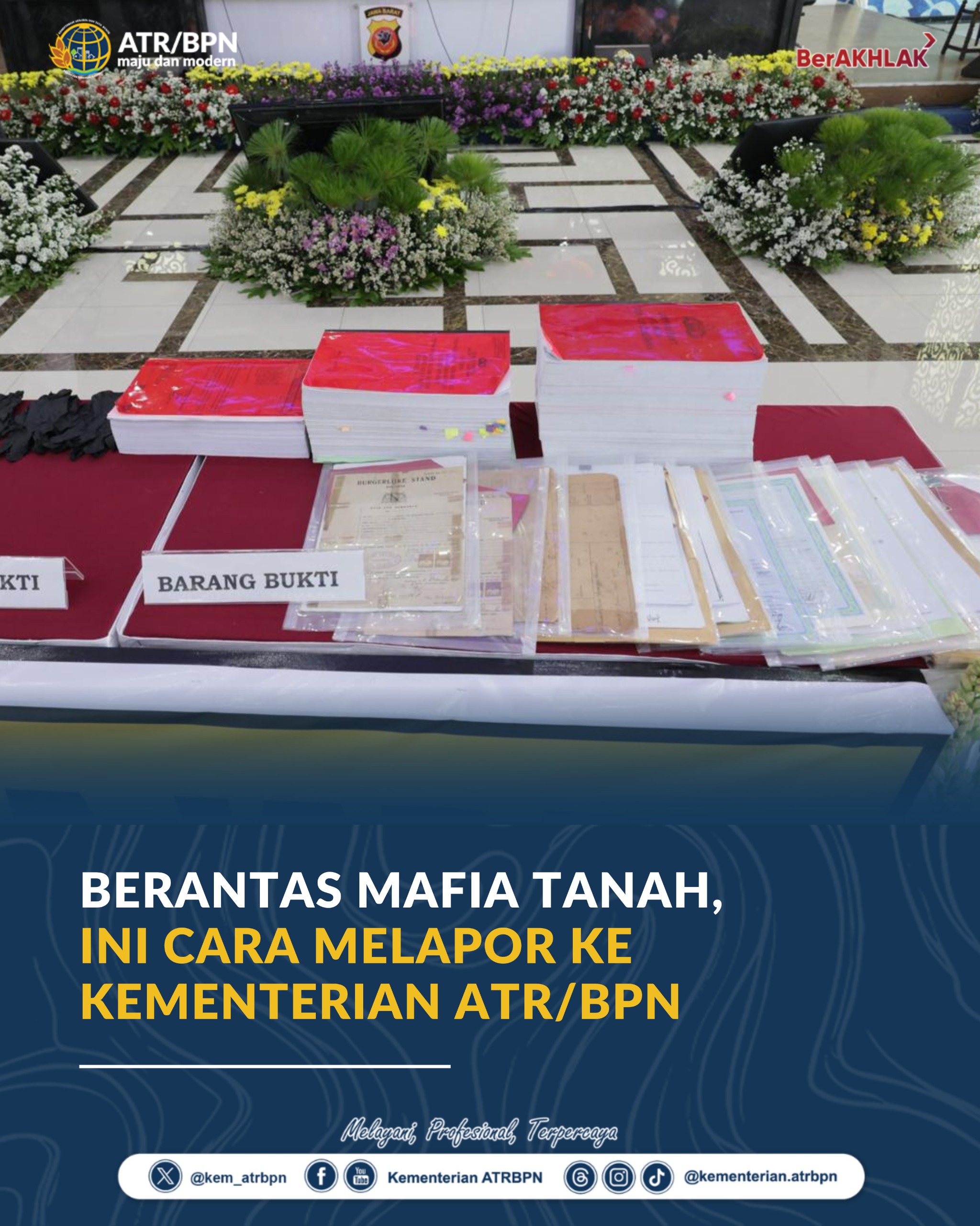 Berantas Mafia Tanah, Ini Cara Melapor ke Kementerian ATR/BPN
