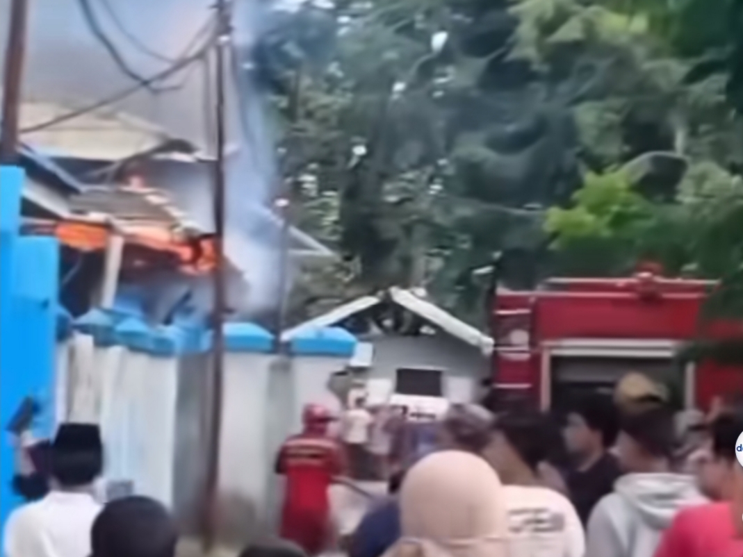 Kebakaran Landa RSUD Syekh Yusuf Gowa, Asap Pekat Membumbung Tinggi