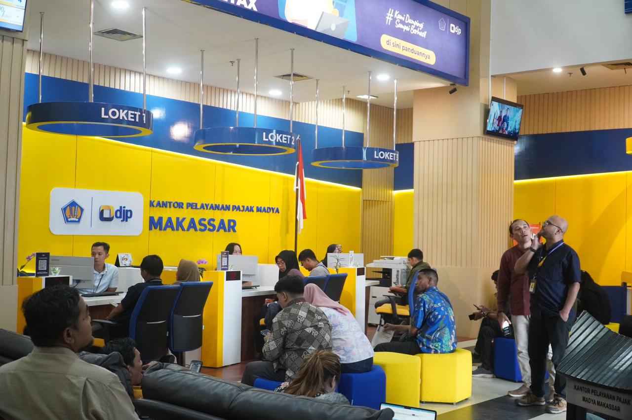 Lonjakan SPT Tembus 736 Ribu, DJP Sulselbartra Naik ke Peringkat Dua Nasional