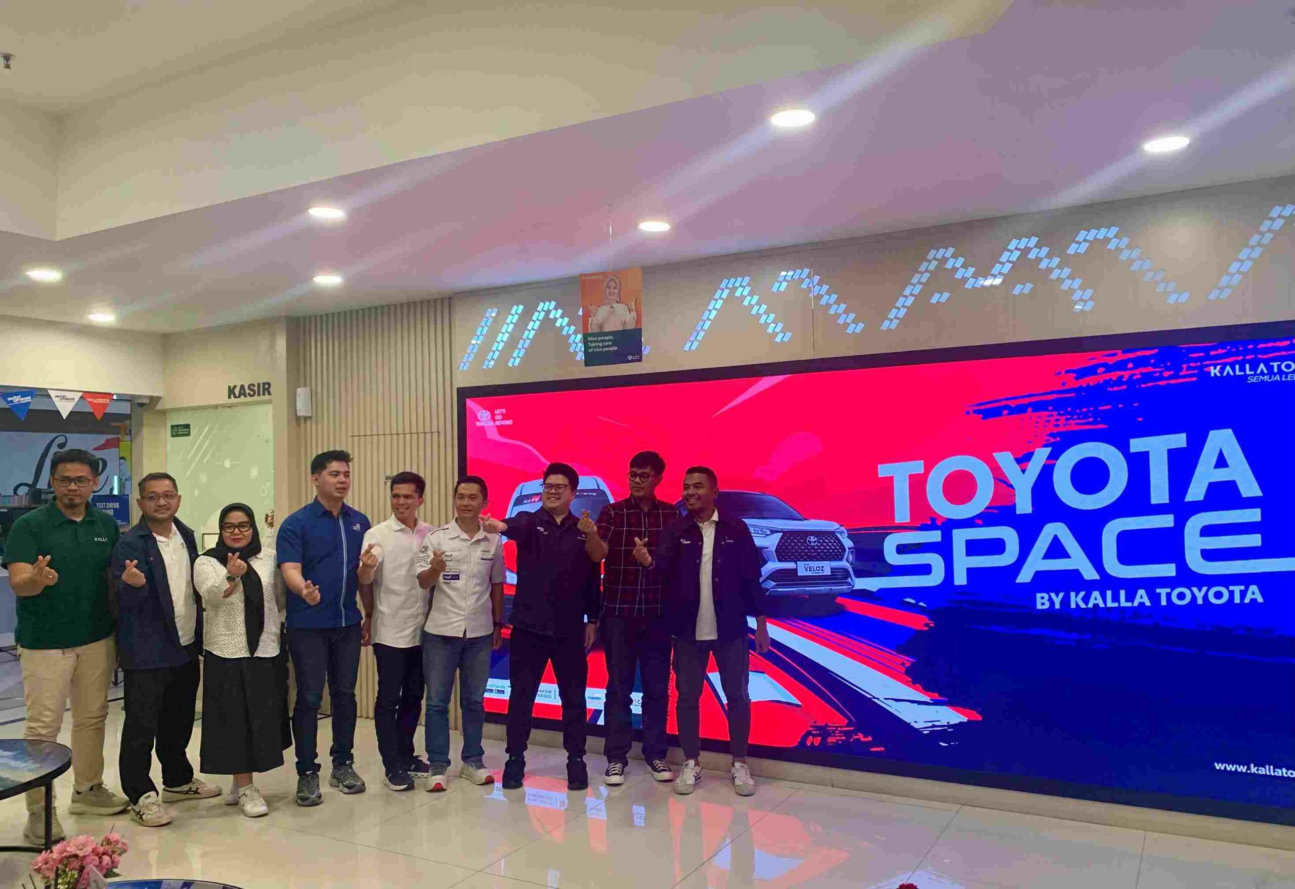 Market Share Capai 36 Persen, Kalla Toyota Kini Hadirkan Toyota Space di MaRI