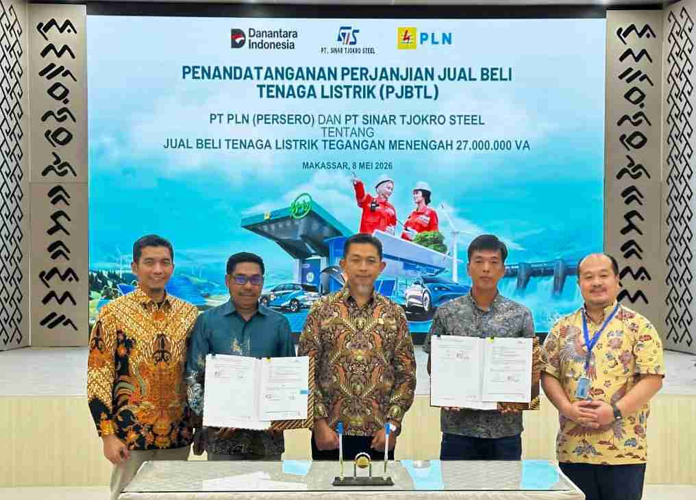PLN Siap Pasok Listrik 27 MVA untuk Pabrik Baja PT STS di Maros