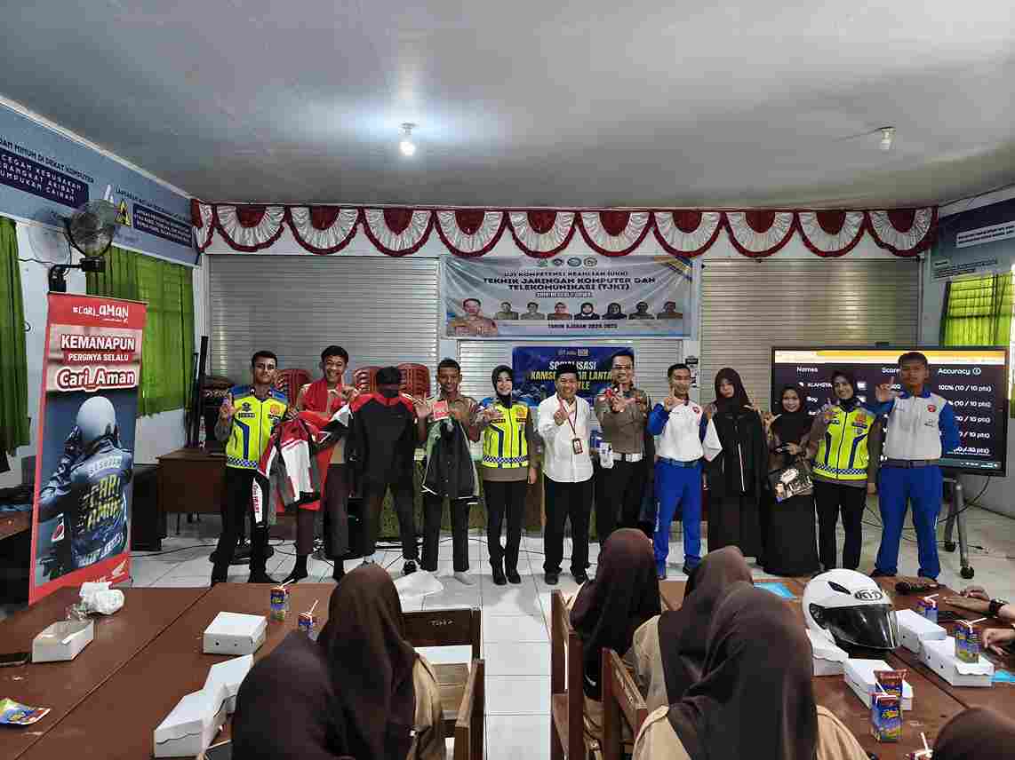 Asmo Sulsel dan Polres Gowa Bangun Budaya Tertib Berkendara di Sekolah