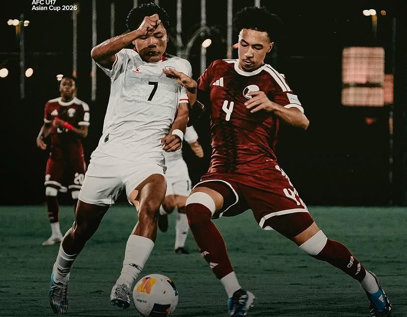 Penalti Gagal, Timnas Indonesia U-17 Tumbang 0-2 dari Qatar