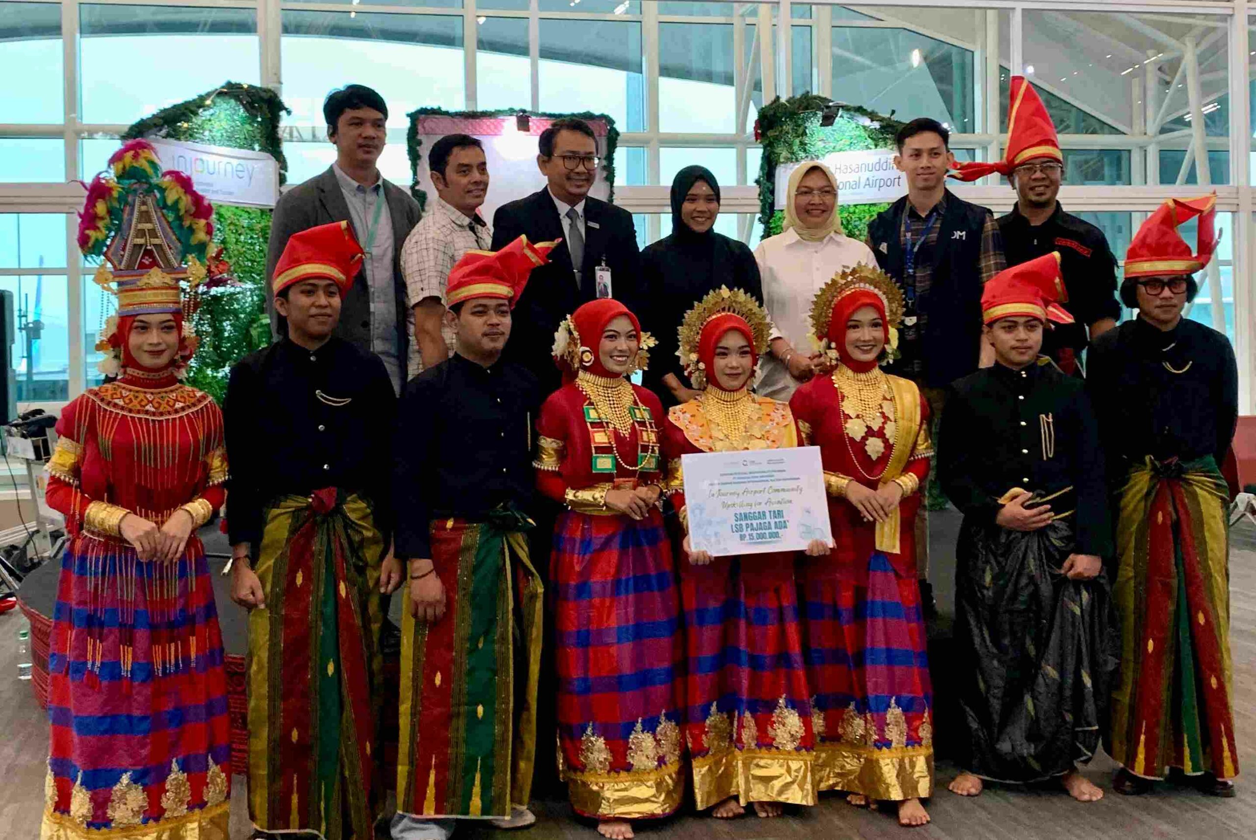 Menunggu Pesawat Kini Ditemani Tari Tradisional, Bandara Sultan Hasanuddin Siapkan Panggung Budaya Gratis