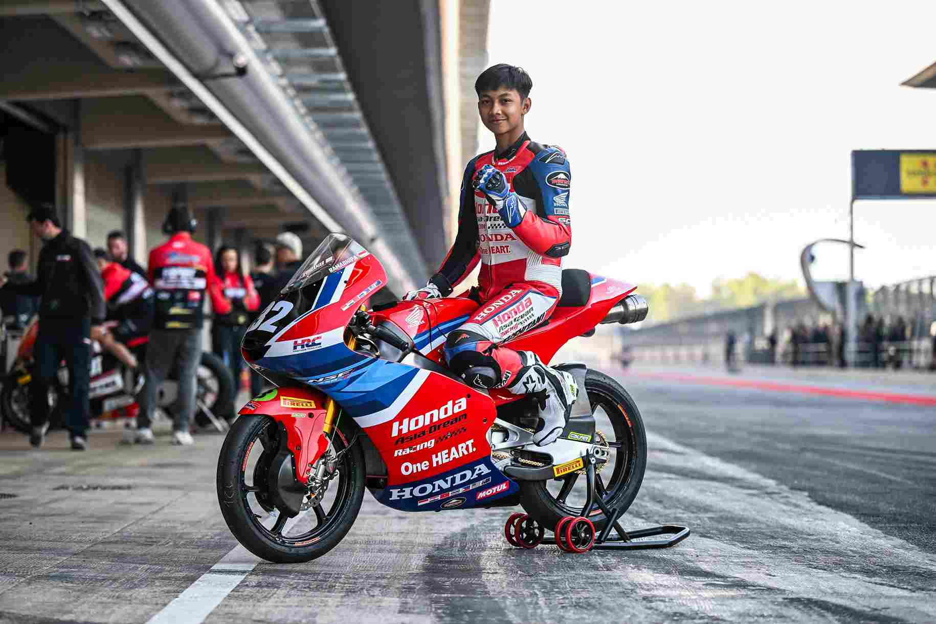 Putaran Pembuka Moto3 Junior, Ramadhipa Siap Taklukan Sirkuit Barcelona