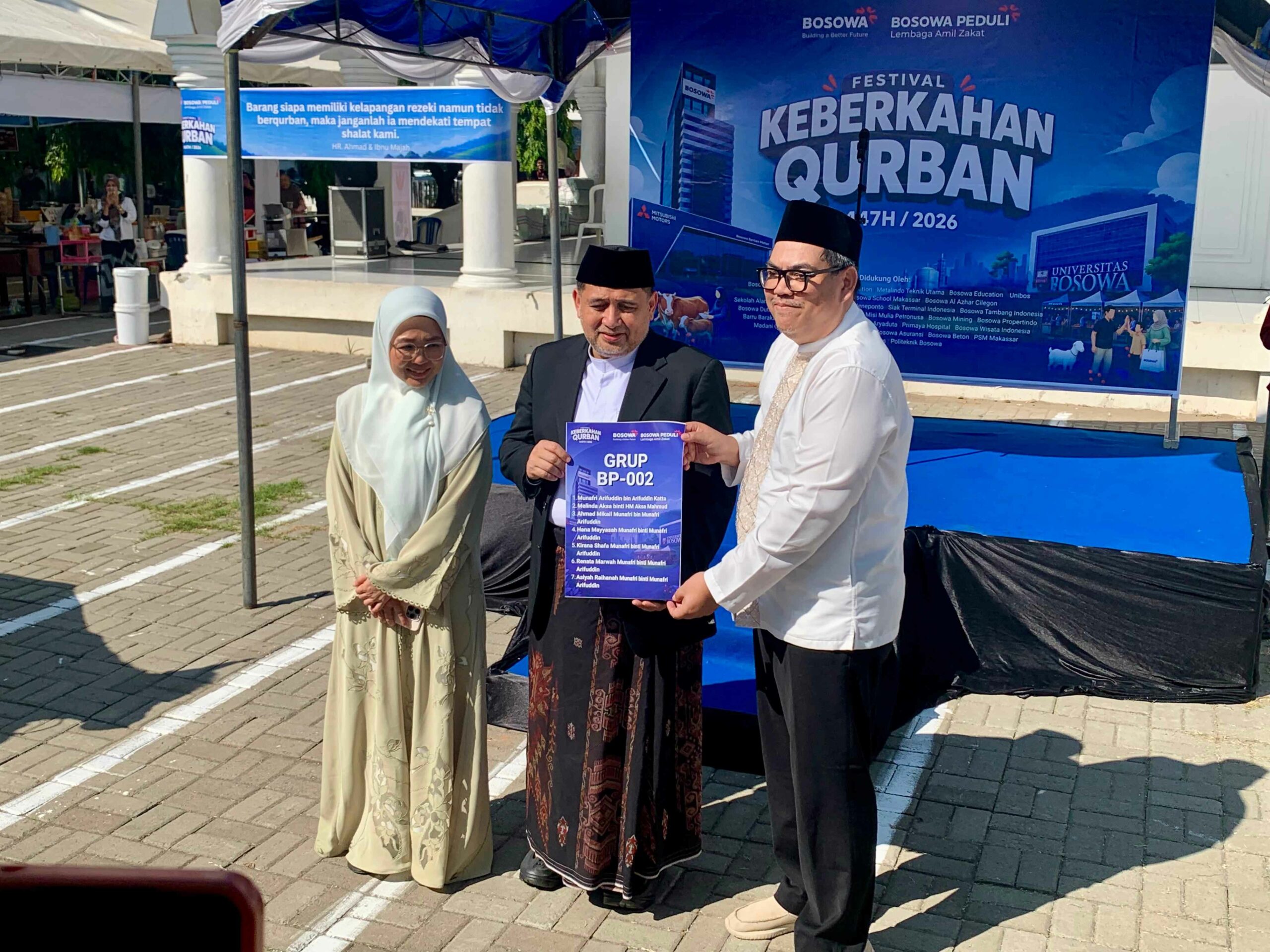 Bosowa Peduli Tebar Kurban ke 10 Provinsi, Targetkan 8.000 Penerima Manfaat
